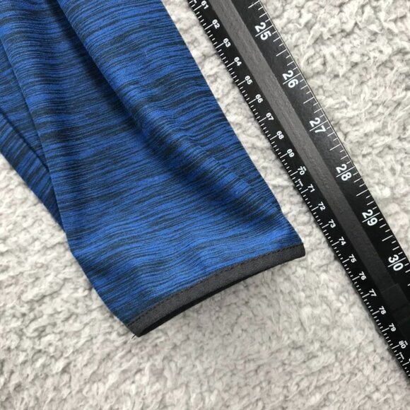 GAPFIT Mens Size XL Blue Mockneck Half Zip Long Sleeve Activewear Pullover Shirt - Picture 12 of 14